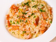Рецепта Ризото с ориз Арборио и сьомга